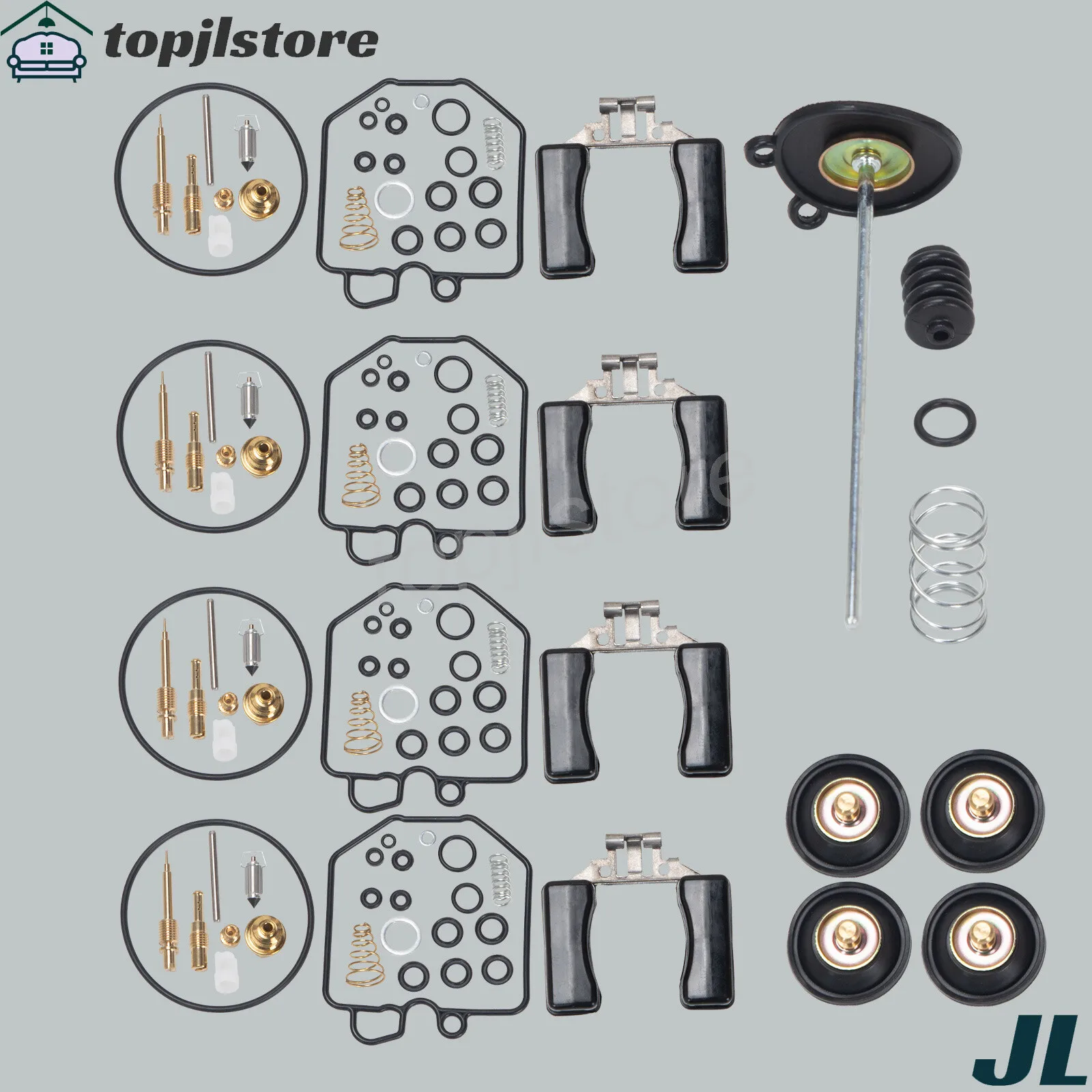 Carburetor Rebuild Repair Kit For Honda Goldwing 1100 GL1100 GL1100A Aspencade - view 3