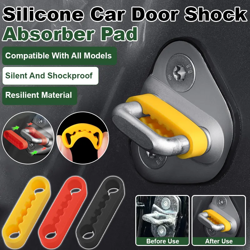 【Bestseller】Silikon-Türpuffer für Autos |   Stoßdämpfer-Schutz für Türschlösser |   Rutschfeste Texturabdeckung |   Langlebiges Auto-Zubehör