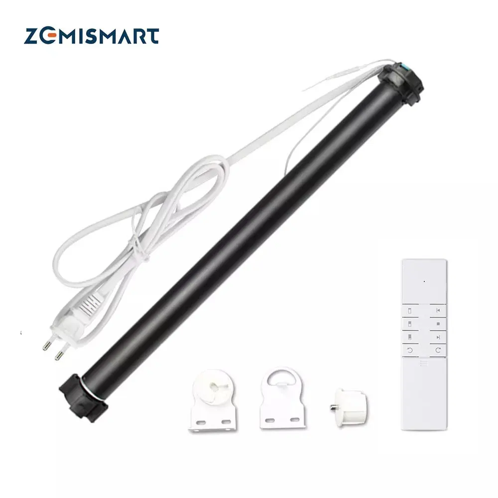 Zemismart Zigbee 3.0 Roller Motor For 36 37 38mm Tube Work with Tuya Alexa Echo Google Home Smartthings Yandex Electric Engine