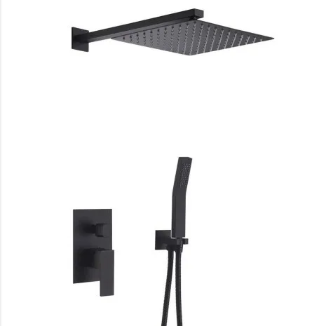 

Stainless steel, concealed, shower, household, hotel, large flow, embedded, shower, set