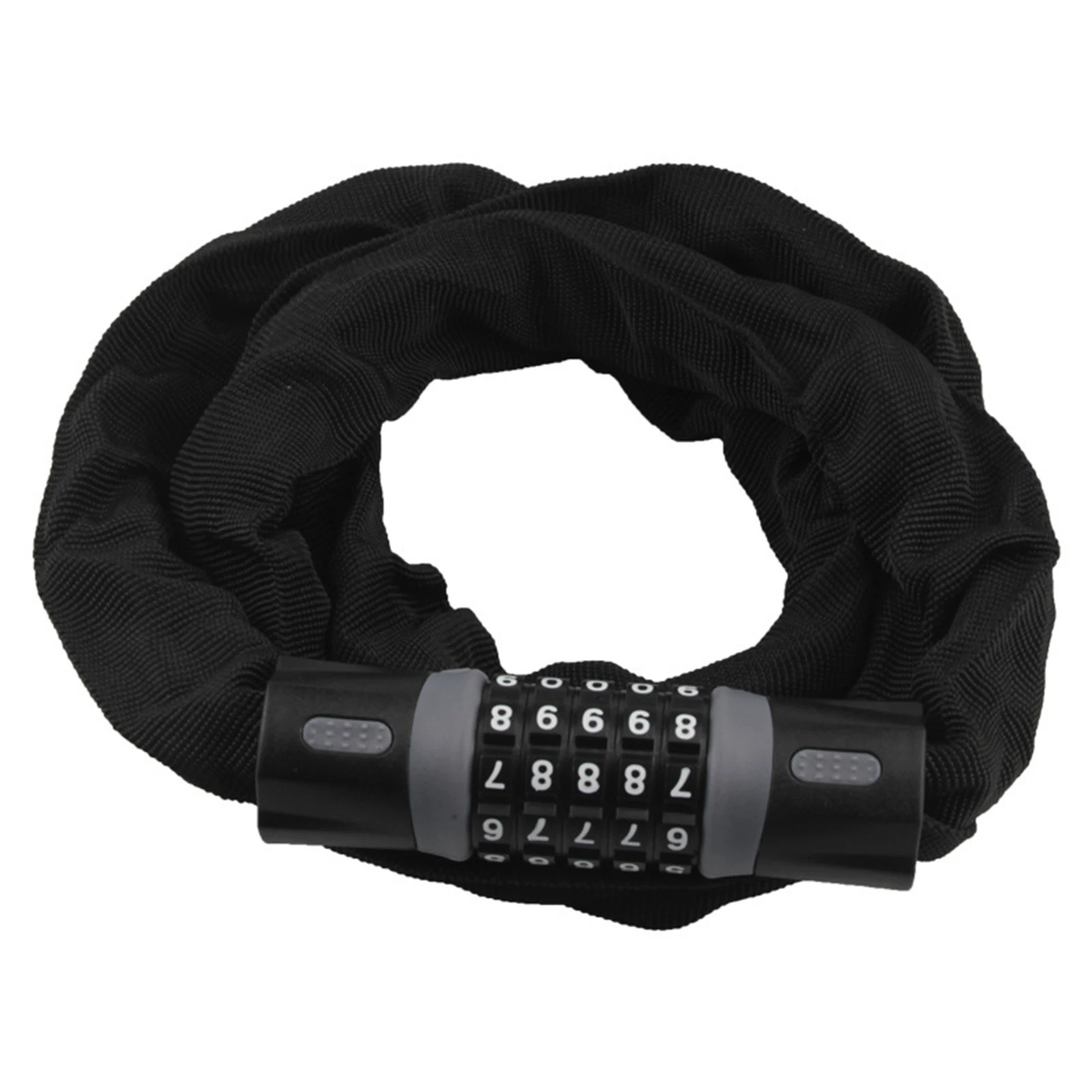 Motorcycle Chain Lock Bicycle Chain Lock Sturdy Metal Construction Personalized Code System Reliable Theft Protection