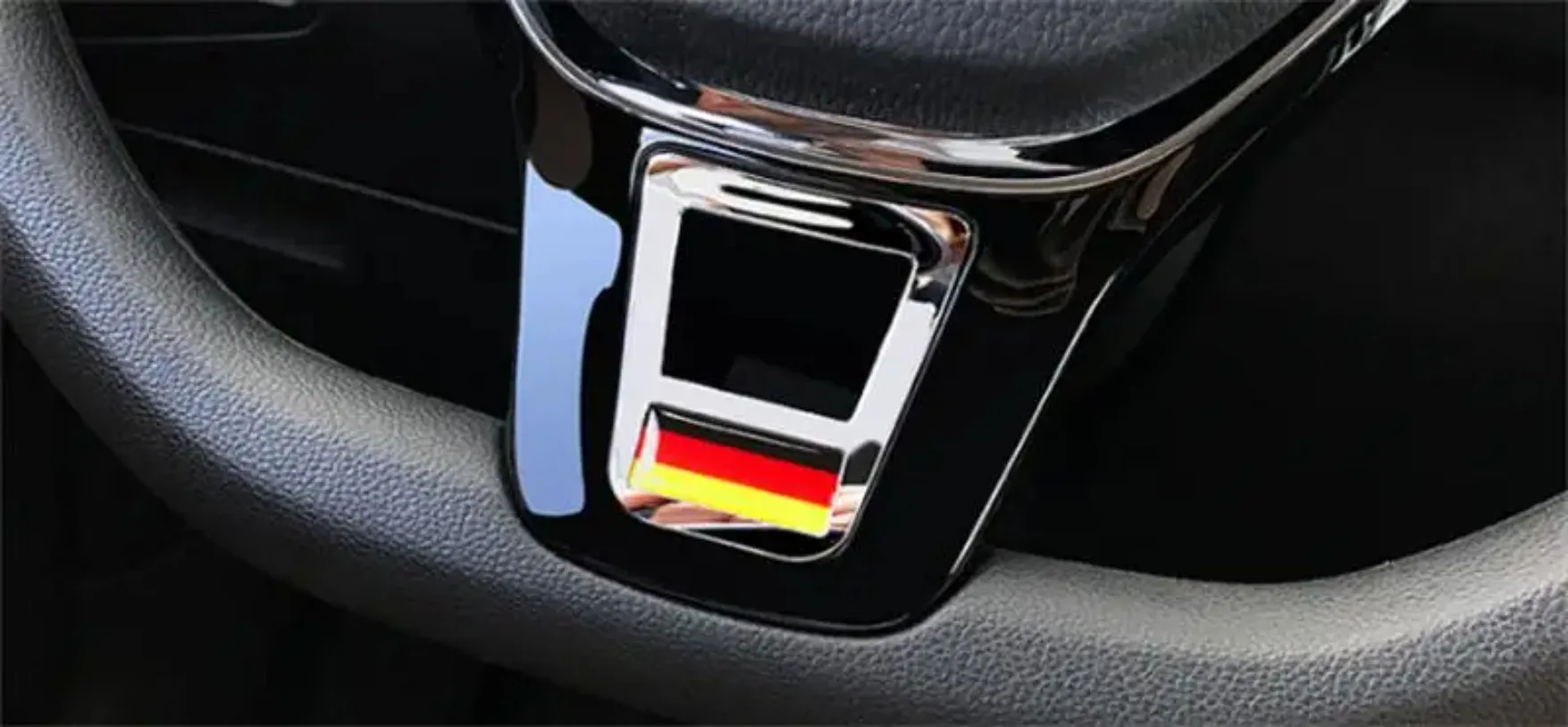 Auto-Styling Lenkradabdeckungen Aufkleber Zubehör für Volkswagen GOLF 7 GTi MK7 POLO 2014 2015 Passat B7 2015 B8 MK6 Jetta – Detail 2