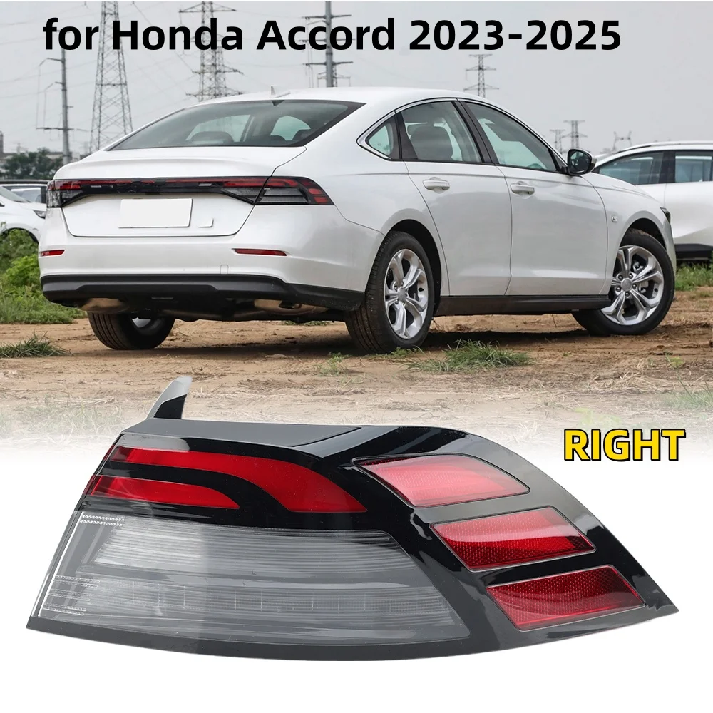

1Pc Right Outer Tail Light for Honda Accord 2023 2024 2025 Sedan Driving Lamp Brake Lamp Turn Signal Lamp Car Taillights