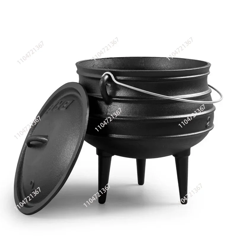 Hot SalesTop Quality Durable Solid Three-Legged Cast Iron Potjie