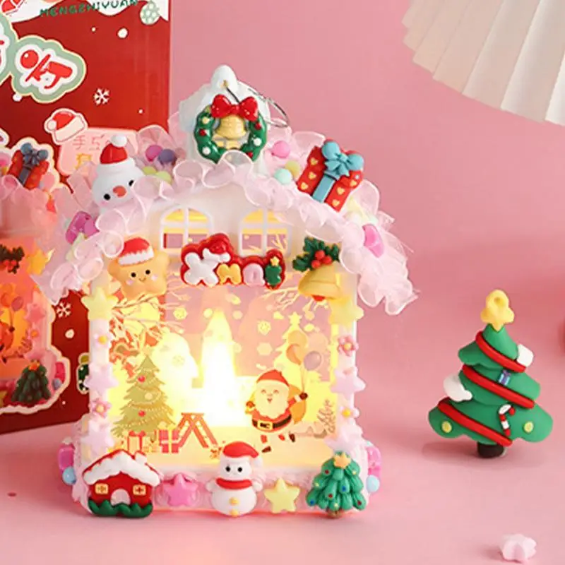 Christmas Nightlight For Kids Toddler Light Christmas Light-Up Kit Kids Night Light Toys Arts And Crafts Decor For Kids Aged