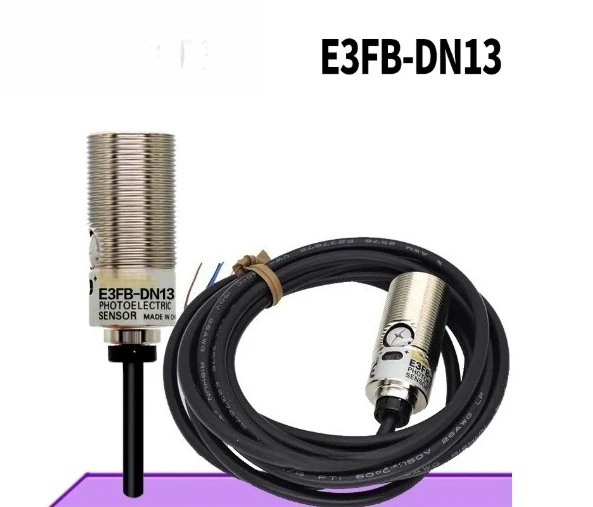 For omron photoelectric switch e3fb-dn13 npn diffuse reflection type 1m sensor