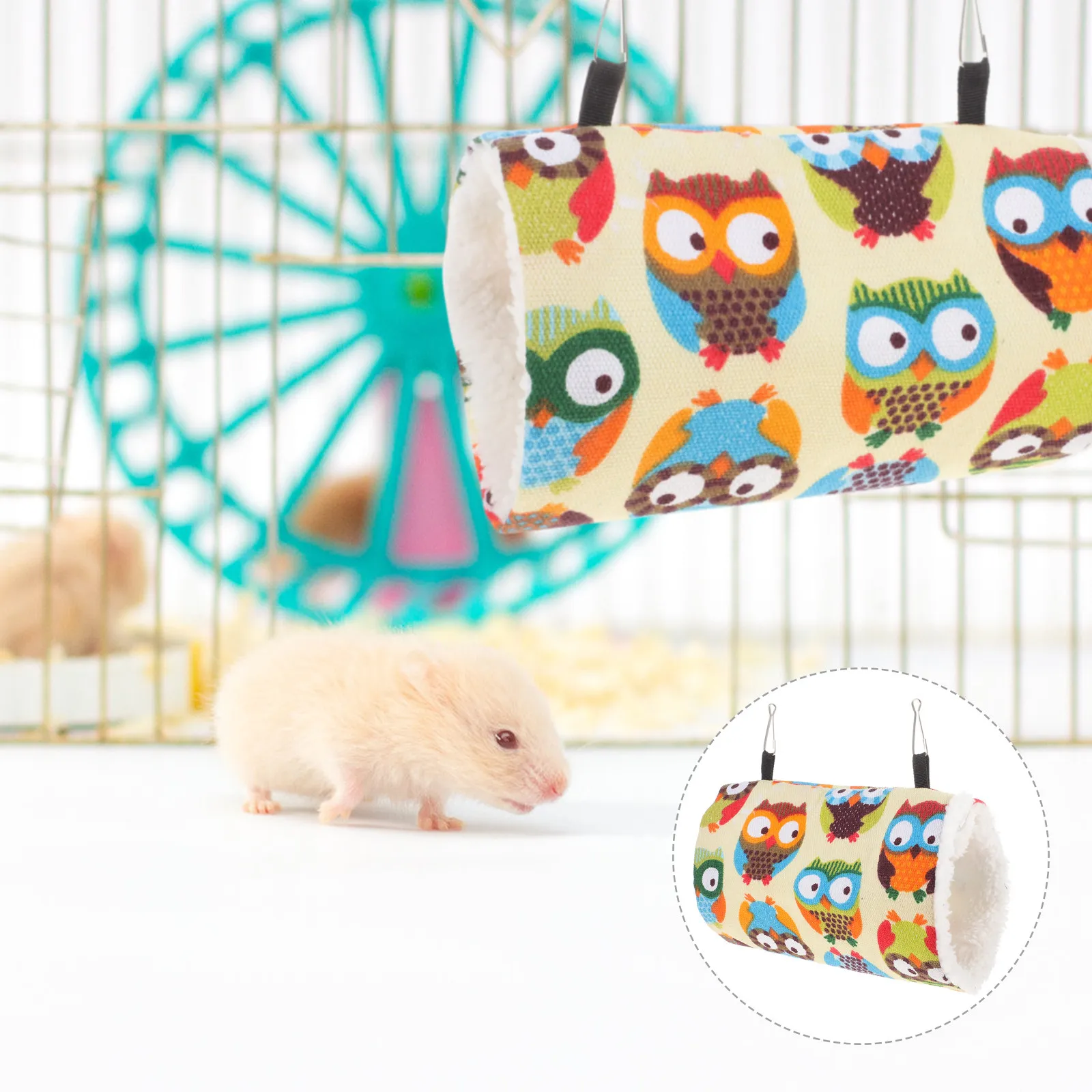 Plushy Cuddly Hammock Hamster Bedding Chinchilla for Cage Guinea Pigs and Accessories