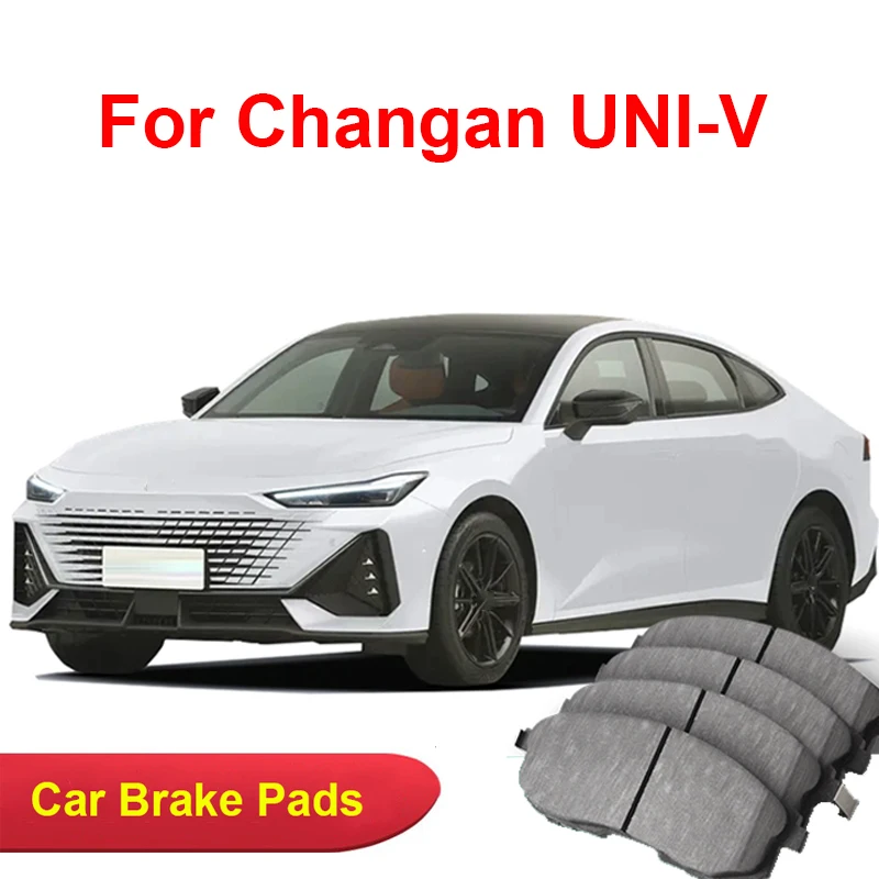 

For Changan UNI-V 2022-2024 Accessories Car Brake Pads Ceramic Front Rear Wheel Brake Blocks