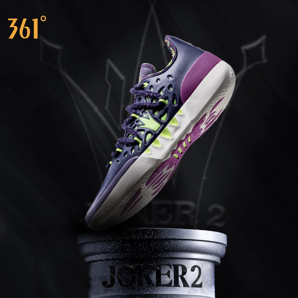 361 ° Joker 2 Low Men Basketball Shoes New Trendy Chic Breathable