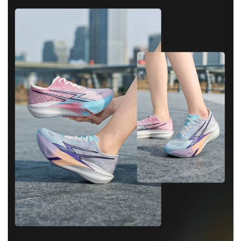 ONEMIX 2025 New Carbon Plate Marathon Running Shoe Pro Tests Stable Support For Shock-absorbing Ultralight Bounce Sneakers