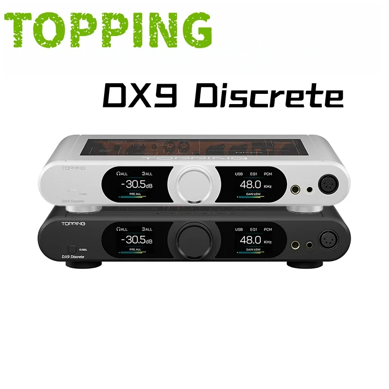 TOPPING DX9 Discrete 16-Element PSRM Fully Balanced Decoder & Headphone Amp Combo LDAC Wireless Available with Remote Control