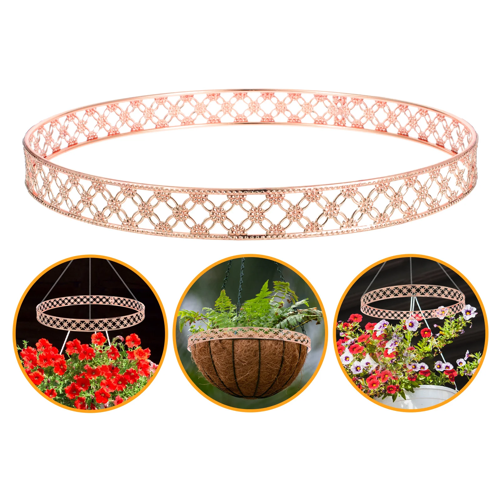 

25 см воздушная вешалка для растений, кольцо, многофункциональный держатель «сделай сам», сменный декоративный подвесной аксессуар для растений