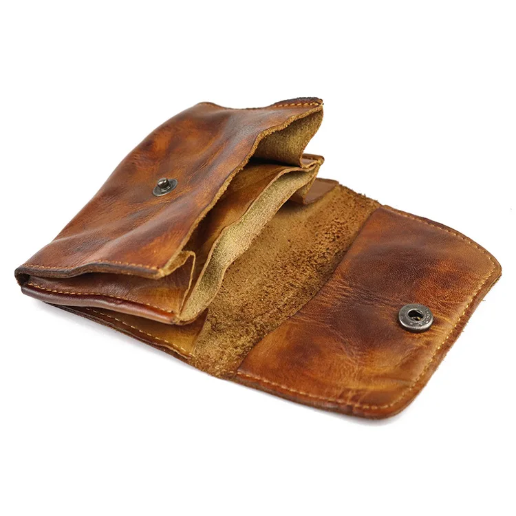 ГОРЯЧИЙ Ретро карман для монет ручной работы, мини-модный кошелек, чехол для монет/карман для денег/футляр для карт для мужчин и женщин