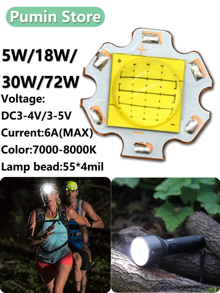 XHP70 XHP90 XHP110 Led pour lampe de poche 72W 30W haute puissance 30W perle de lampe 6A 10A 24A blanc pour lampe de poche phares LED matrice