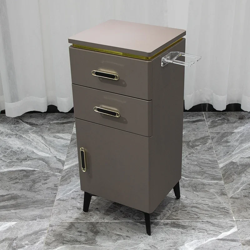 Barber Shop Tool Cabinet for Hair Salon Locker with Drawer