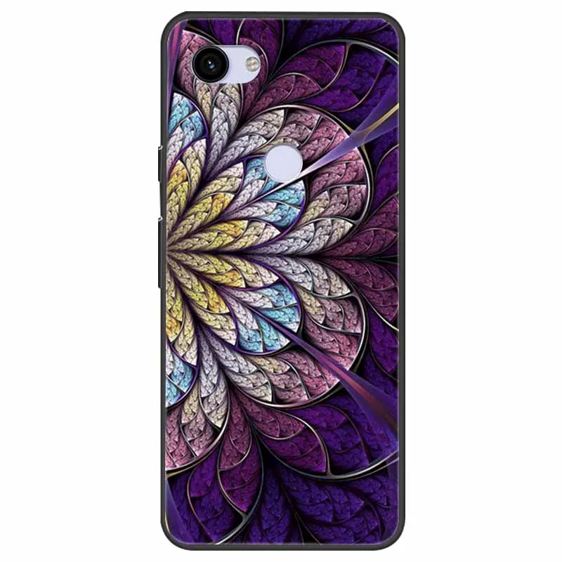 For Google Pixel 3 3a XL Case Black Bumper Soft TPU Silicone Cover for Pixel 3 XL Phone Cases Pixel3A 3 A Pixel3 3XL Marble Capa