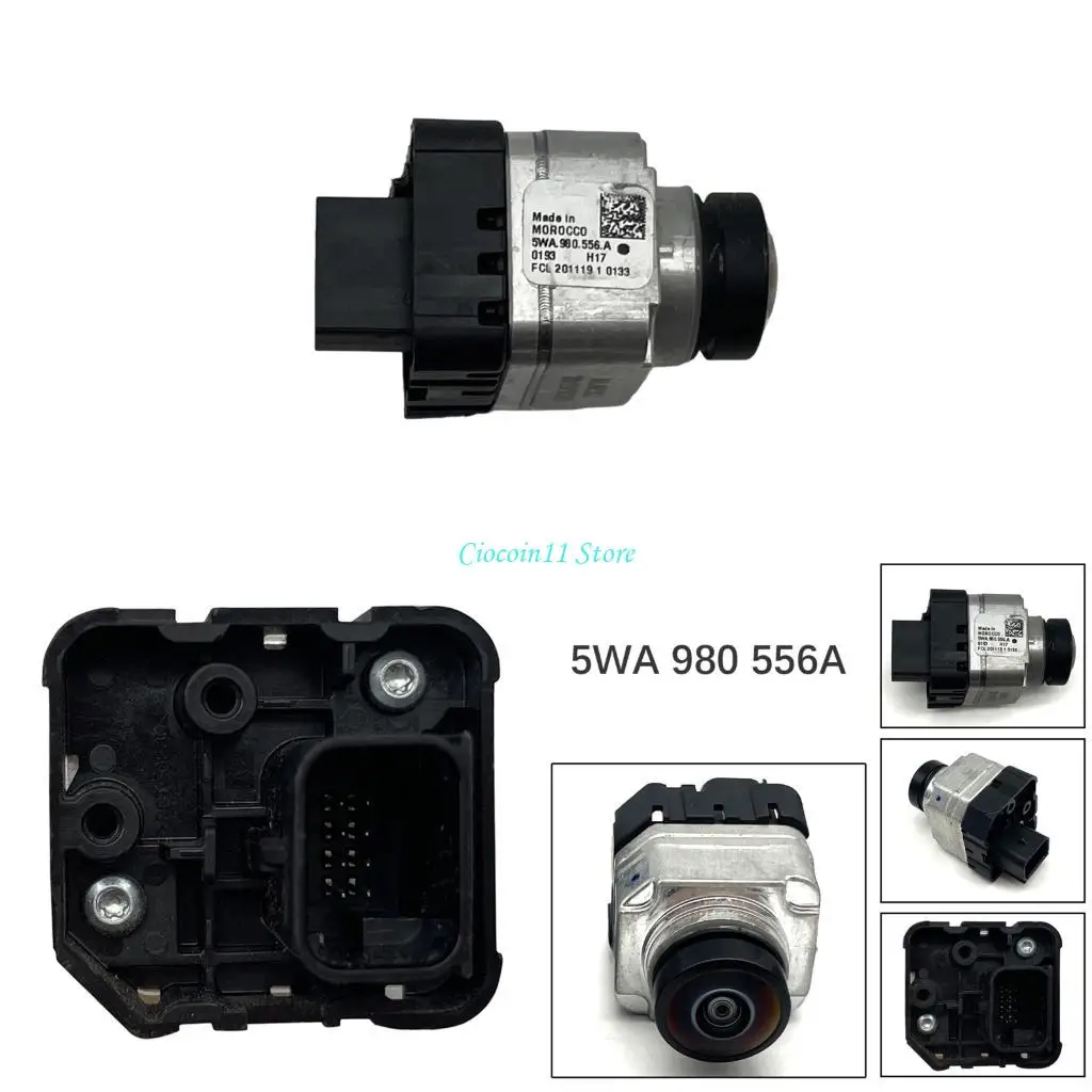 

Y1UB Plastic Wide Parking Reverse Assist Backup Camera Rear View Accurate Reversing Monitoring Suitable for 5WA980556A