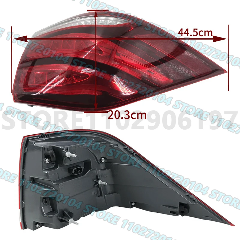 for Mercedes Benz 2015-2019 W166 ML/GLE 300 320 350 400 500 550 Taillights Rear Lamp 1669065501 1669065601 1669065901 1669066001