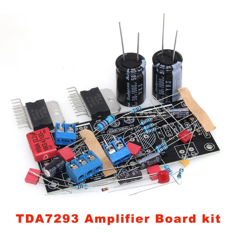Oryginalny zestaw DIY wzmacniacza IC TDA7293 200W Moduł równoległy do subwoofera
