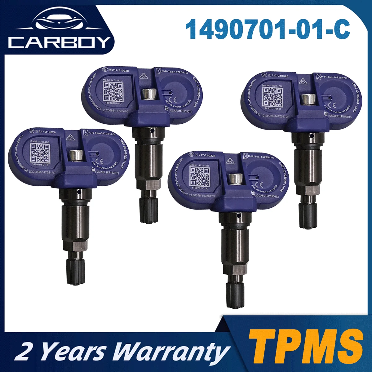 

1490701-01-C Датчик TPMS для Tesla Model 3 Y S X 2020 2021 2022 2023 2024 BLE Bluetooth Датчики давления в шинах 1490701-01-B