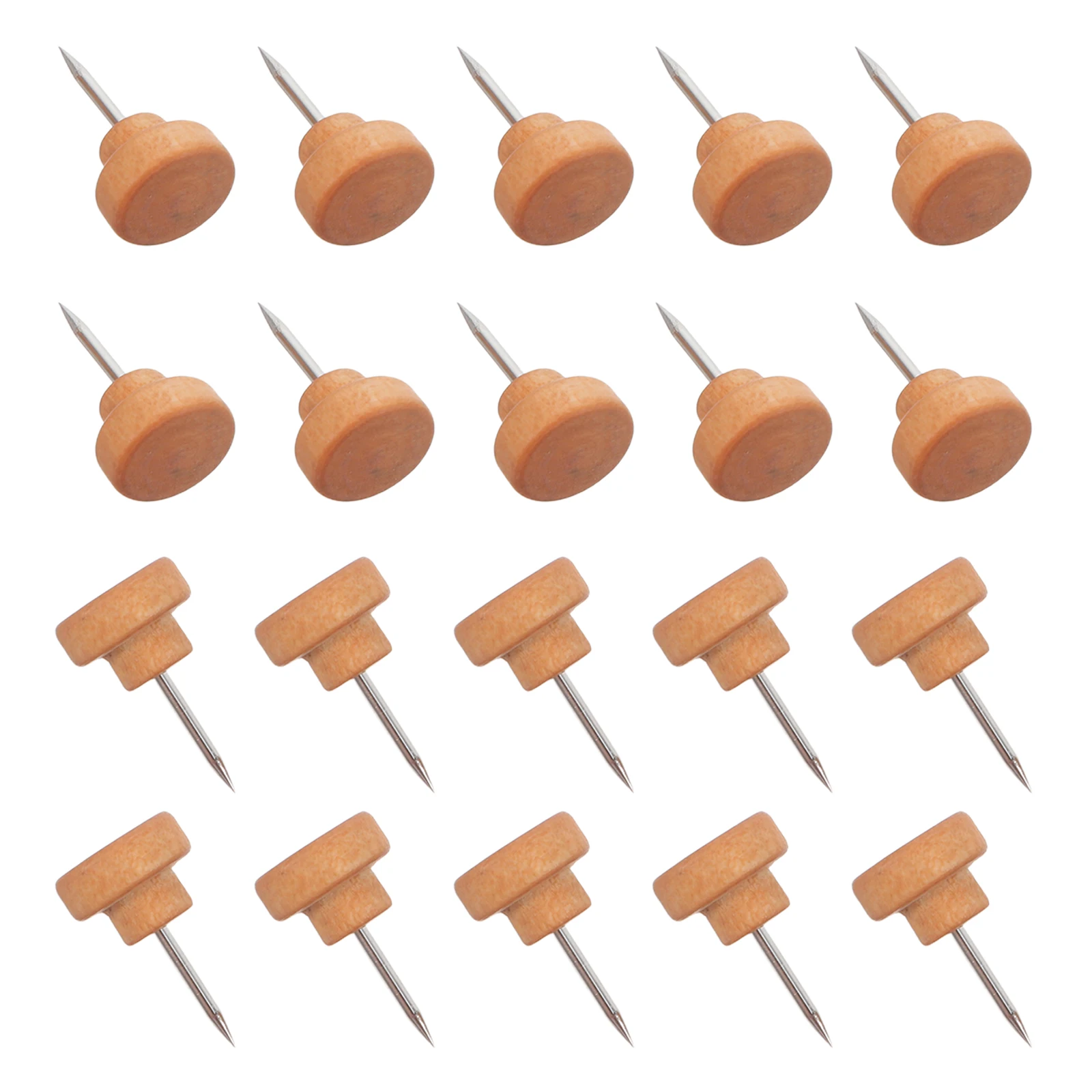 

50 Pcs Bulletin Board Round Thumbtack Office Cork Metal Corkboard Accessories for Photos