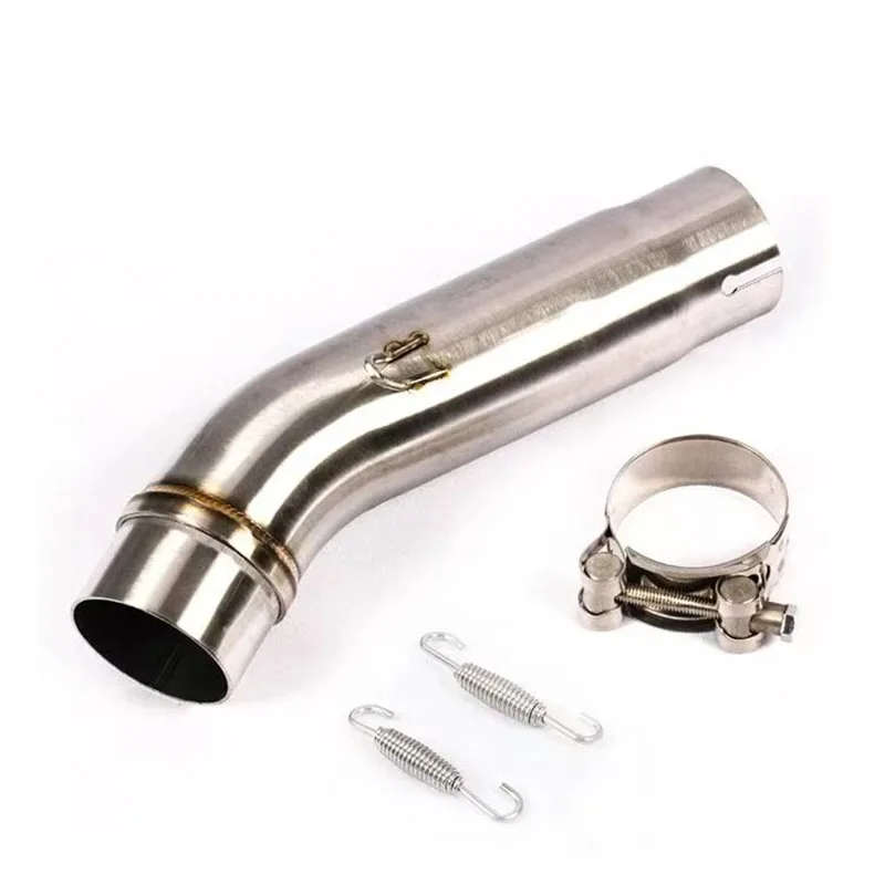 51mm Exhaust Mid Link Pipe for Honda CB400/500/500X/500F CBR400/500 2016-2022, Motorcycle Muffler Connector - view 5