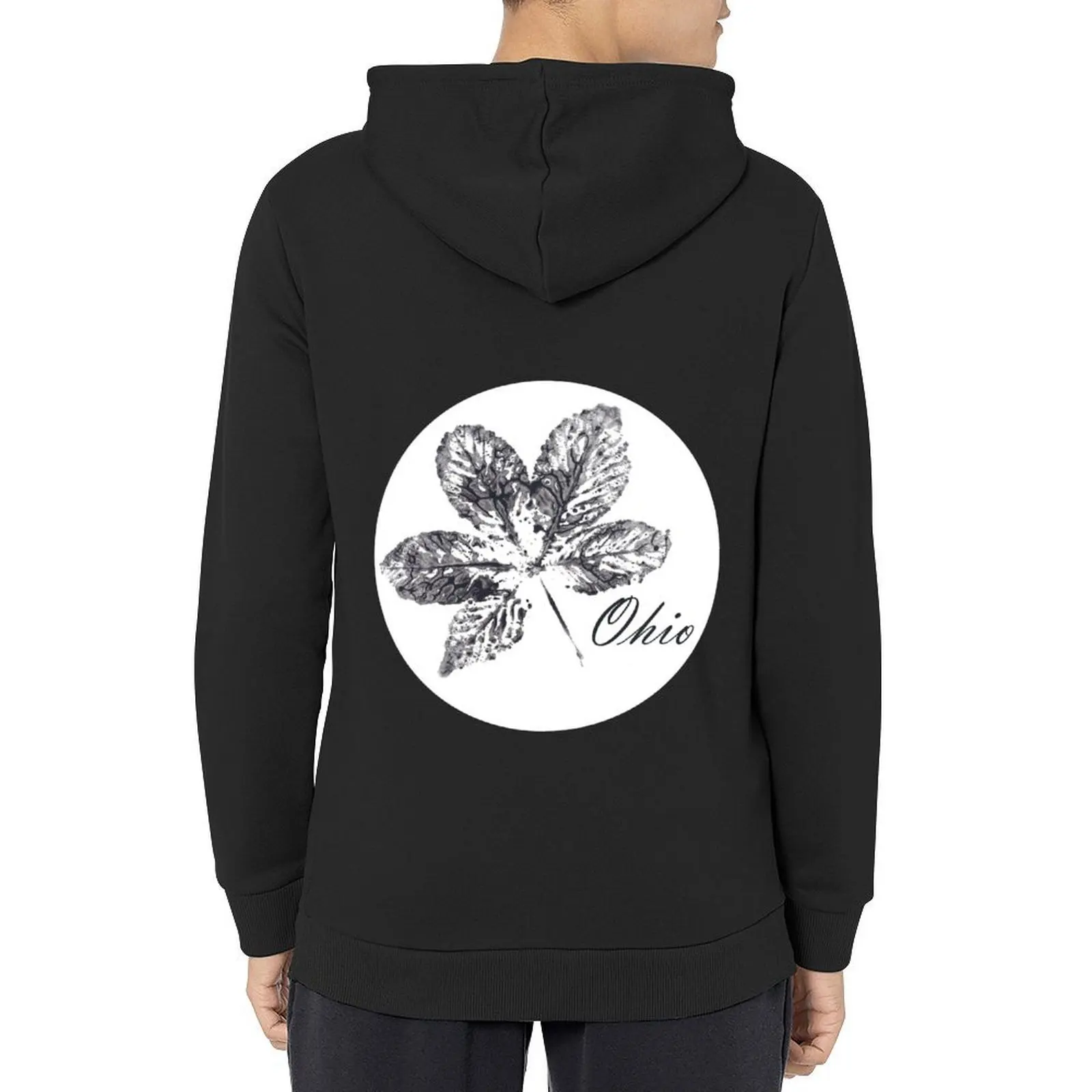 

Buckeye Leaf II Hoodie hooded shirt mens designer clothes blouse men's clothing hoodie graphic