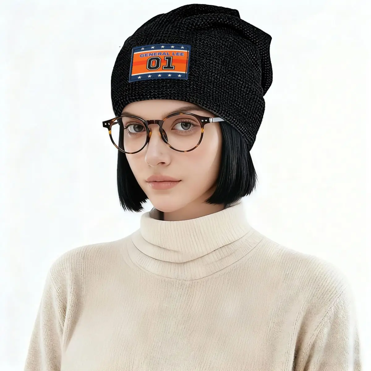 Dukes Of Hazzard Good Ol'Boys Racing Car 01 General Lee Warm Fleece-Lined Cap Bonnet Hat Autumn Winter Outdoor Beanies Hats