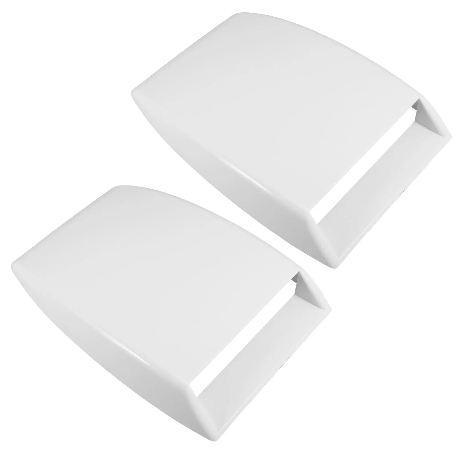

2pcs Simulation Vent Car Vents Decorative Sticker Cover Trim For Cars Trucks Durable