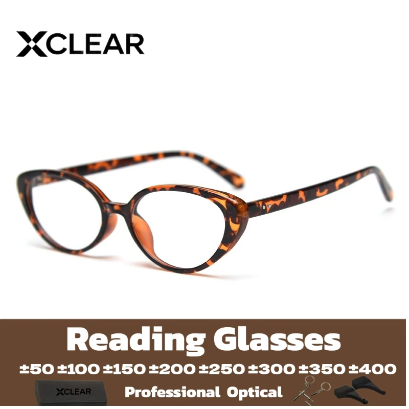

XCLEAR Anti Blue Ray Myopia Progressive Prescription Eyeglasses Reading Glasses Women urgundy Acetate Ultralight Skinny Face