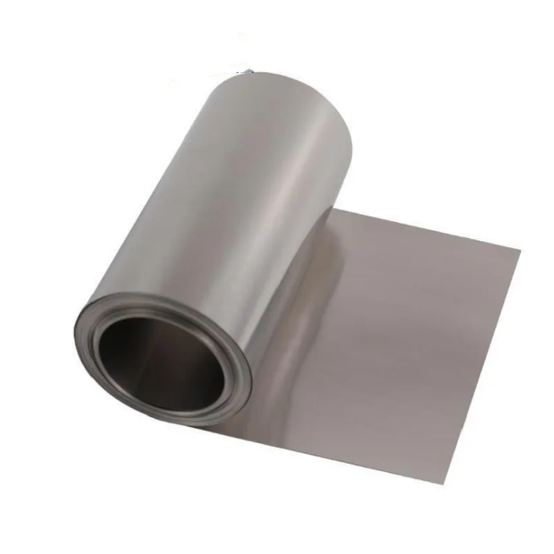 High purity tin plate sheet Pure tin foil roll Sn 99.99% for scientific research