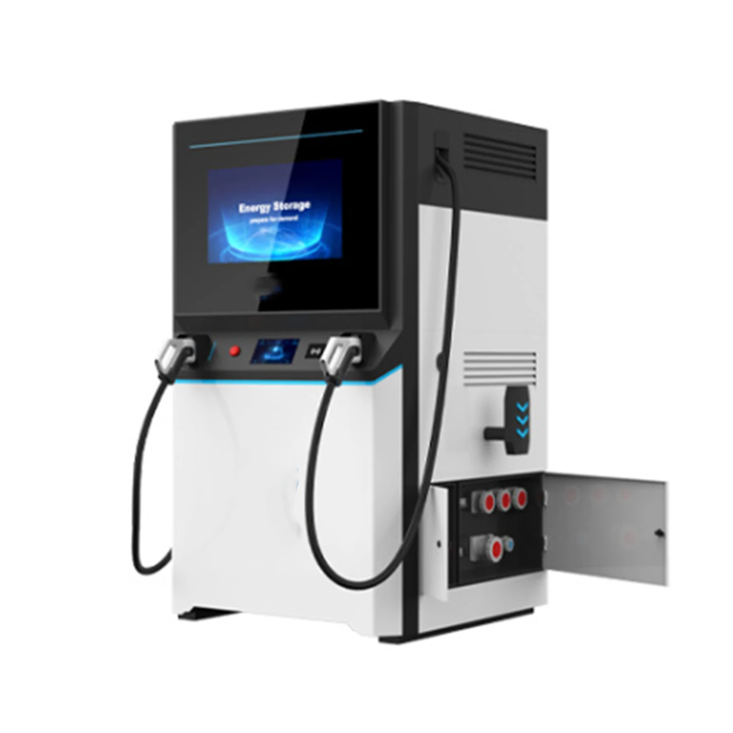 2026 SELL BOMERN Custom Solar Powered DC DC Charger 100kw-180kw EV Charging Station 60kwh-100kw Energy Storage IP54 Protection C
