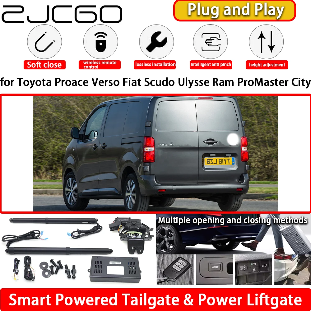 

for Toyota Proace Verso Fiat Scudo Ulysse Ram ProMaster City Automatic Electric Powered Tailgate Power Liftgate Tail Gate Lift