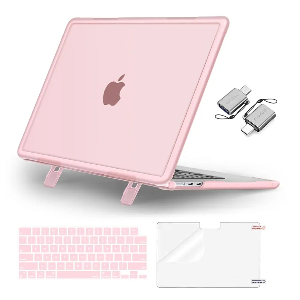 

Бесплатная доставка. Матовый чехол, совместимый с MacBook Air 15 дюймов M5 2026, M4 2025, M3, M2 2024, 2023, A3448, A3241, A3114, A2941.