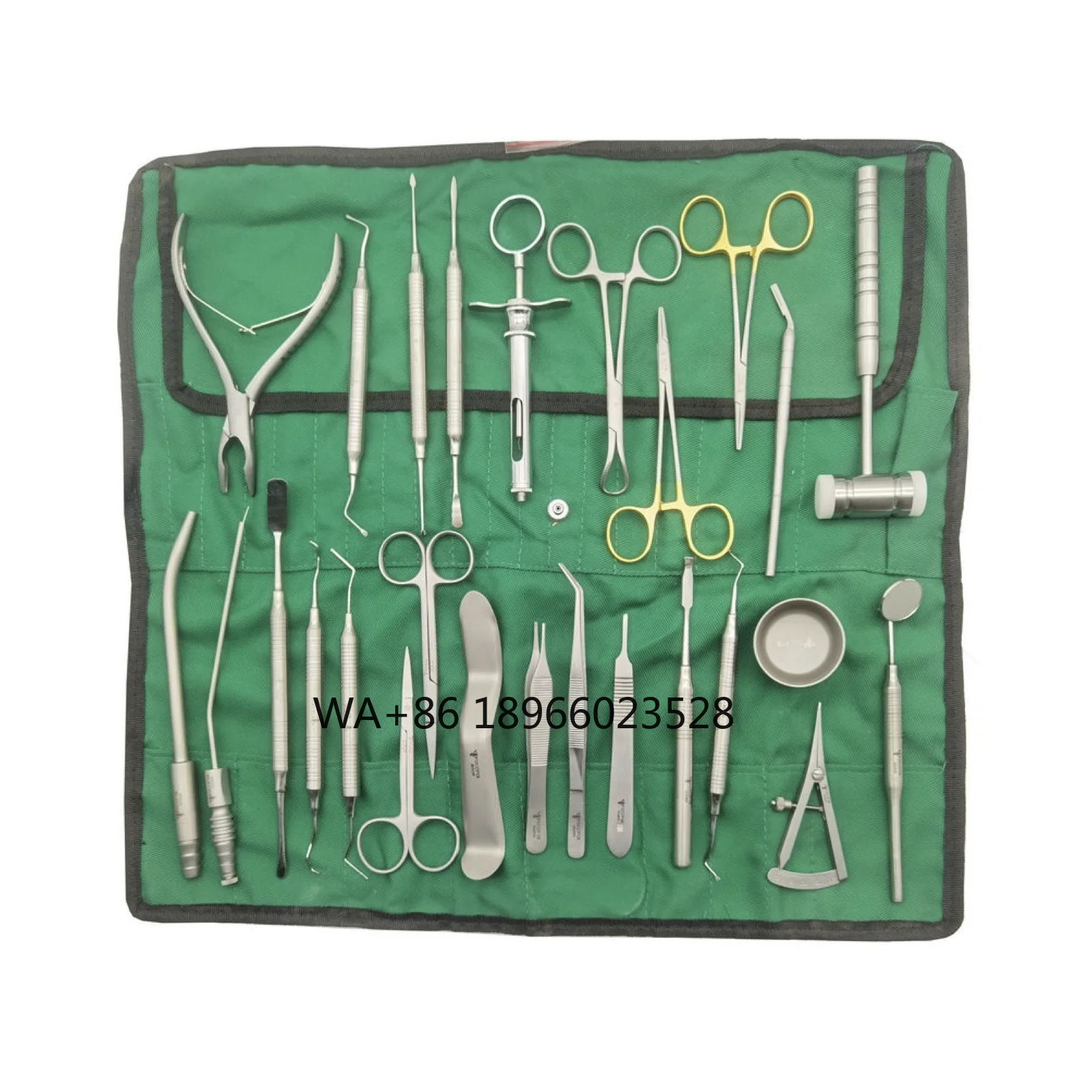 

26PCS Universal Dental Kit Basic Instrument Set Dental Surgery Kit Dentist Surgical Tools Instruments