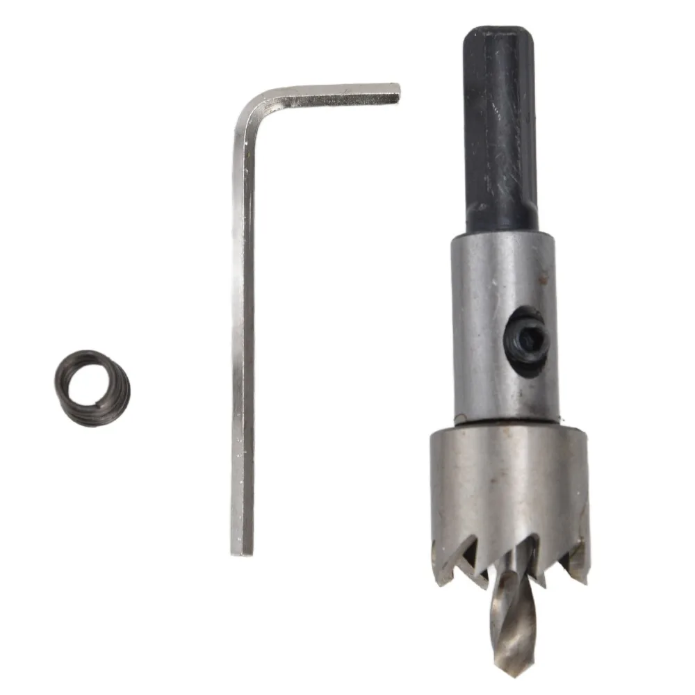 17mm Diameter Hole Saw Cutter Wood Plastic Alloy Compatible Drill Bit Opener Design HSS Drill Bit High Speed Steel