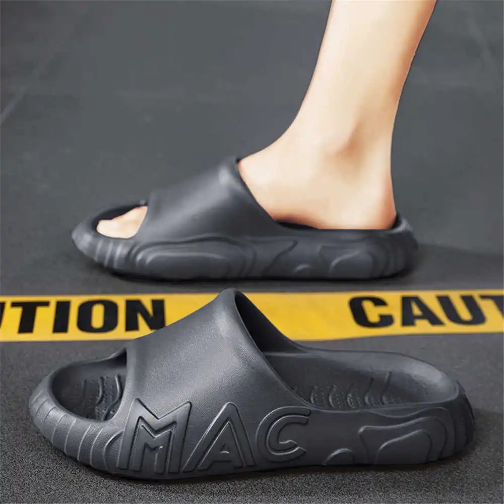 Summer Khaki Slides Slippers Men's Large Size Sandals Shoes Tenya Sneakers Sport Unusual Special Use Hospitality Luxe