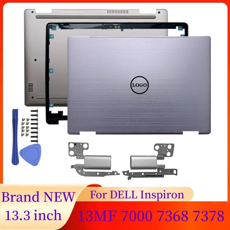 NEW Laptops Case For DELL Inspiron 13MF 7368 7378 Notebook Screen LCD Back Cover Front Frame Hinges Bottom Laptop Accessories