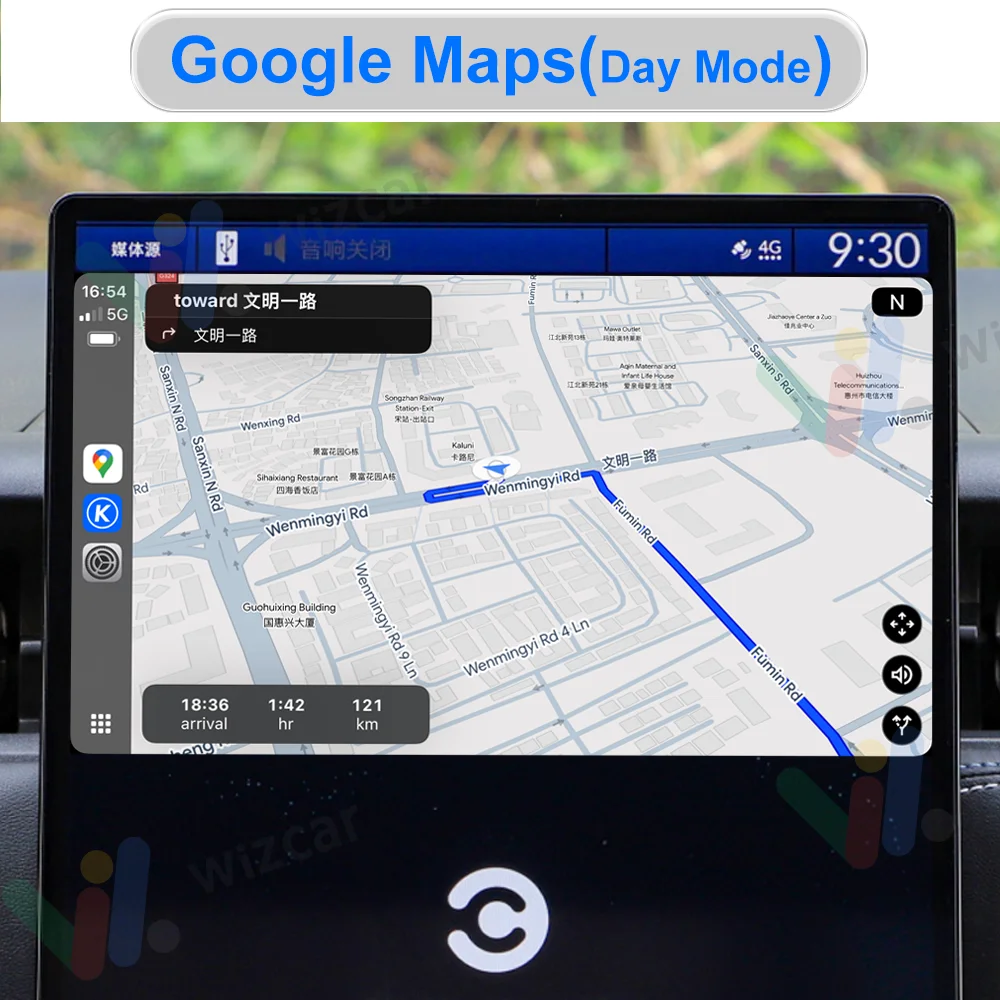 لهوندا eNS1 eNP1 WIZCAR A1 صندوق تشغيل الموسيقى الخريطة الذكية تحويل Carlife إلى Apple Carplay لهوندا e:NS1 e:NP1 #5