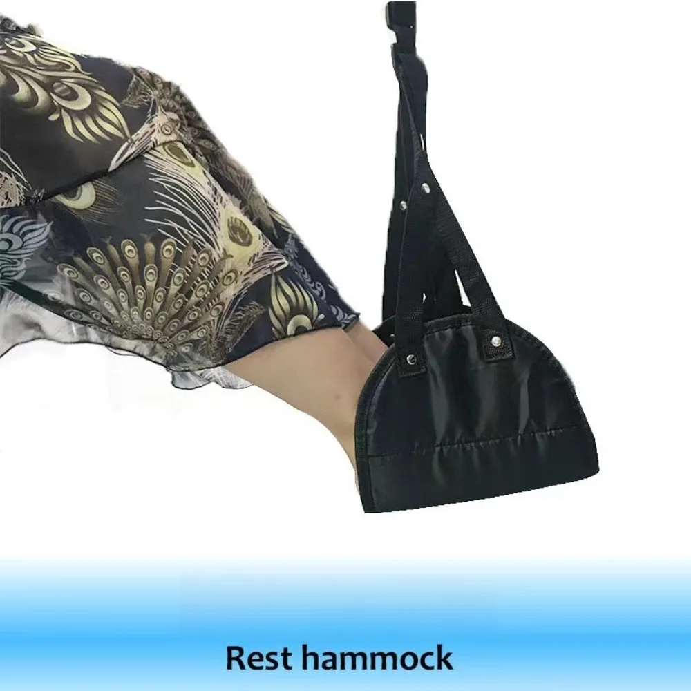 

Foot Hammock Portable Footrest Support Feet Rest Hanger for Travel Car Airplane Rest Office Hanging, Lightweight Simple Leg Pad