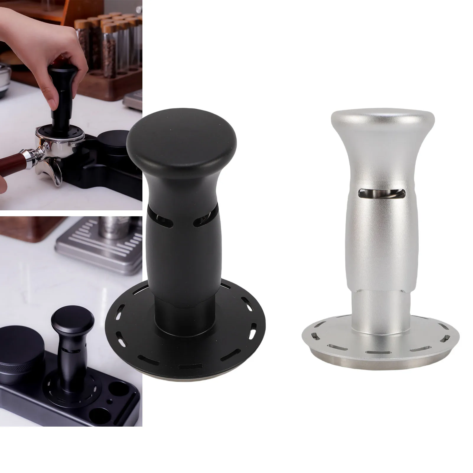 

Автоматический темпер для кофе, тампер для кофе, автоматический 25 бар, пресс для кофейного порошка с постоянным давлением, молоток для кофемашины