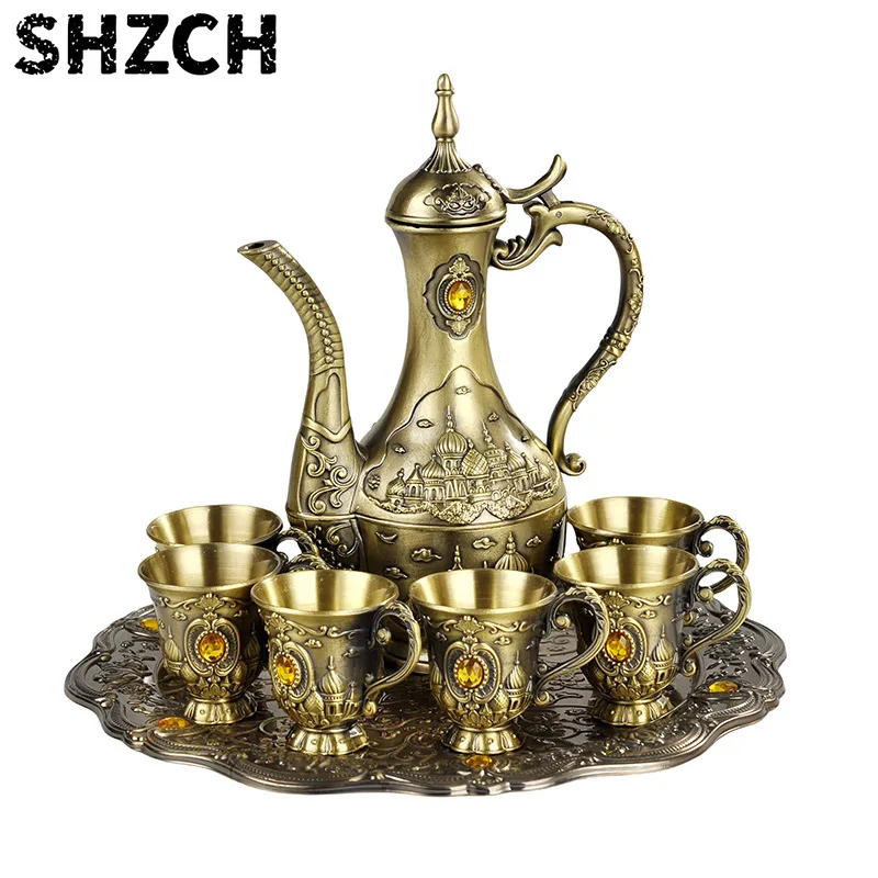 european-vintage-wedding-wine-pot-ornaments-modern-metal-utensils-for-household-wine-glass-creative-russian-accessories-for