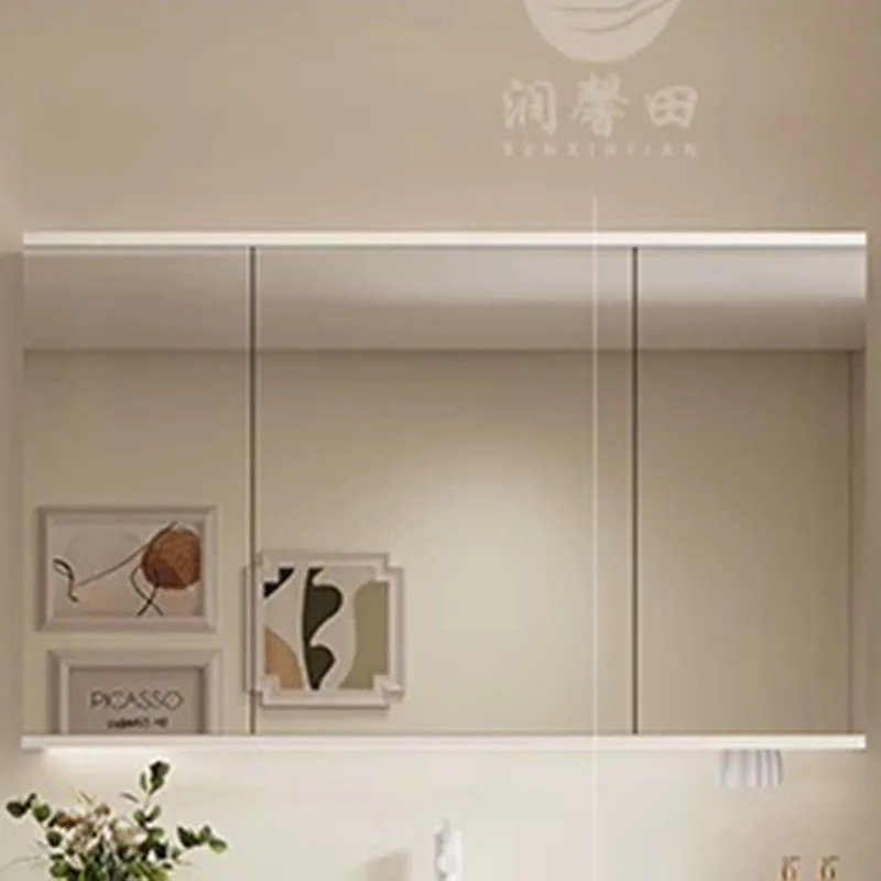 Skincare Jewelry Perfume Storage Mirror Cupboard Over Wall Archivadores Salon Furniture Accessories Storage Bathroom Cabinet