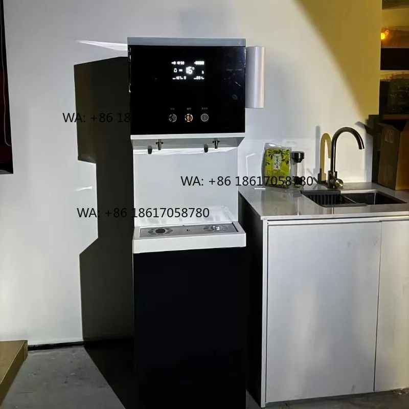 Black or White Color Machine Cold Water + Purified Water Water Dispenser for Use, Suitable for Small Offices with 5-30 People