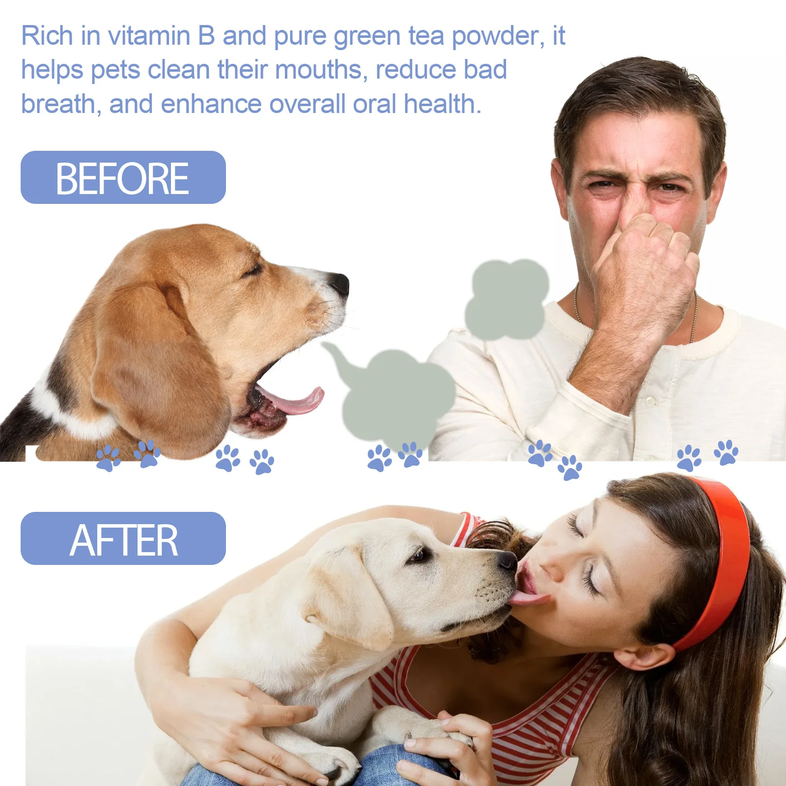 Pet Dental Toothpaste Remove Plaque Stains Whiten Teeth Gentle Oral Care Paste For Dogs Cats Daily Pet Grooming Hygiene Supplies