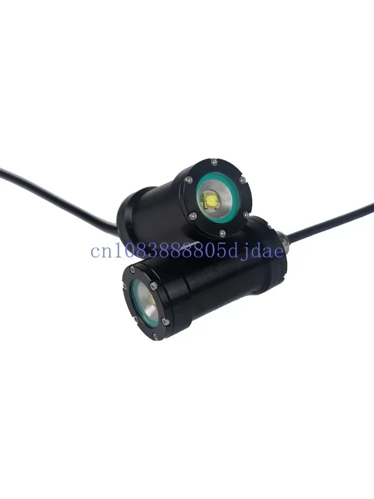 ROV Waterproof Lighting PWM Dimming Light LED Fill Light 15W Underwater Light