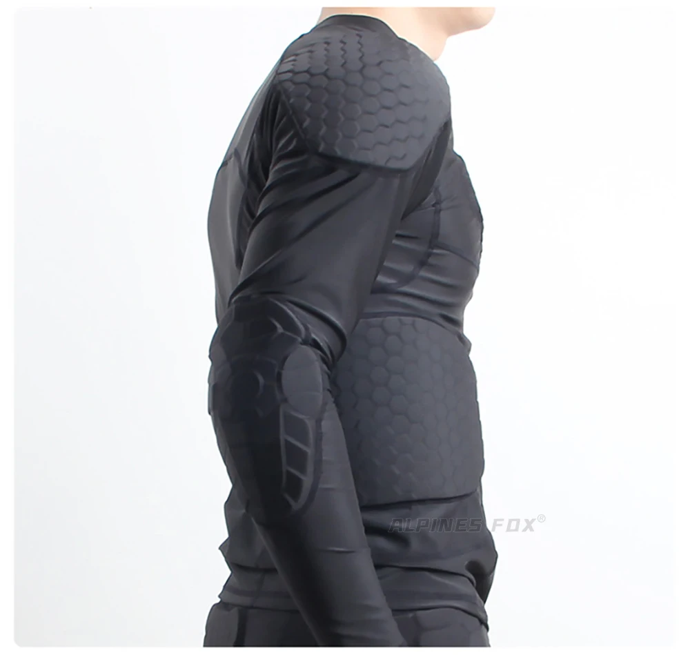 Motorrad Rüstung Unterwäsche Schutz Motocross Jacke Schicht Hosen Kompression Shirts Motorrad Körper Schutz Bike Gear Anzug – Detail 11