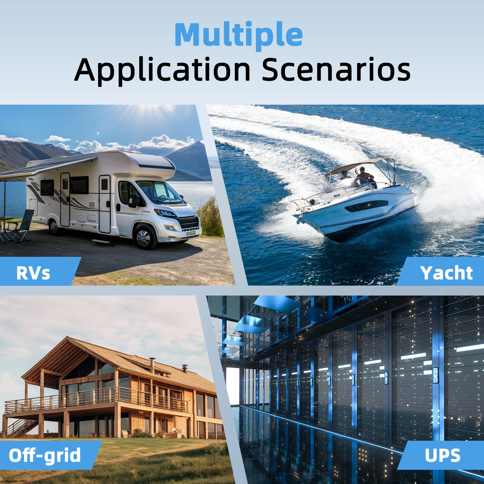 Akumulator Wattcycle 12V 314Ah Ultra LiFePO4 z BMS 300A i Bluetooth, 4019Wh, do kamperów/ łodzi/ UPS/ magazynowania energii w domu/ systemów off-grid