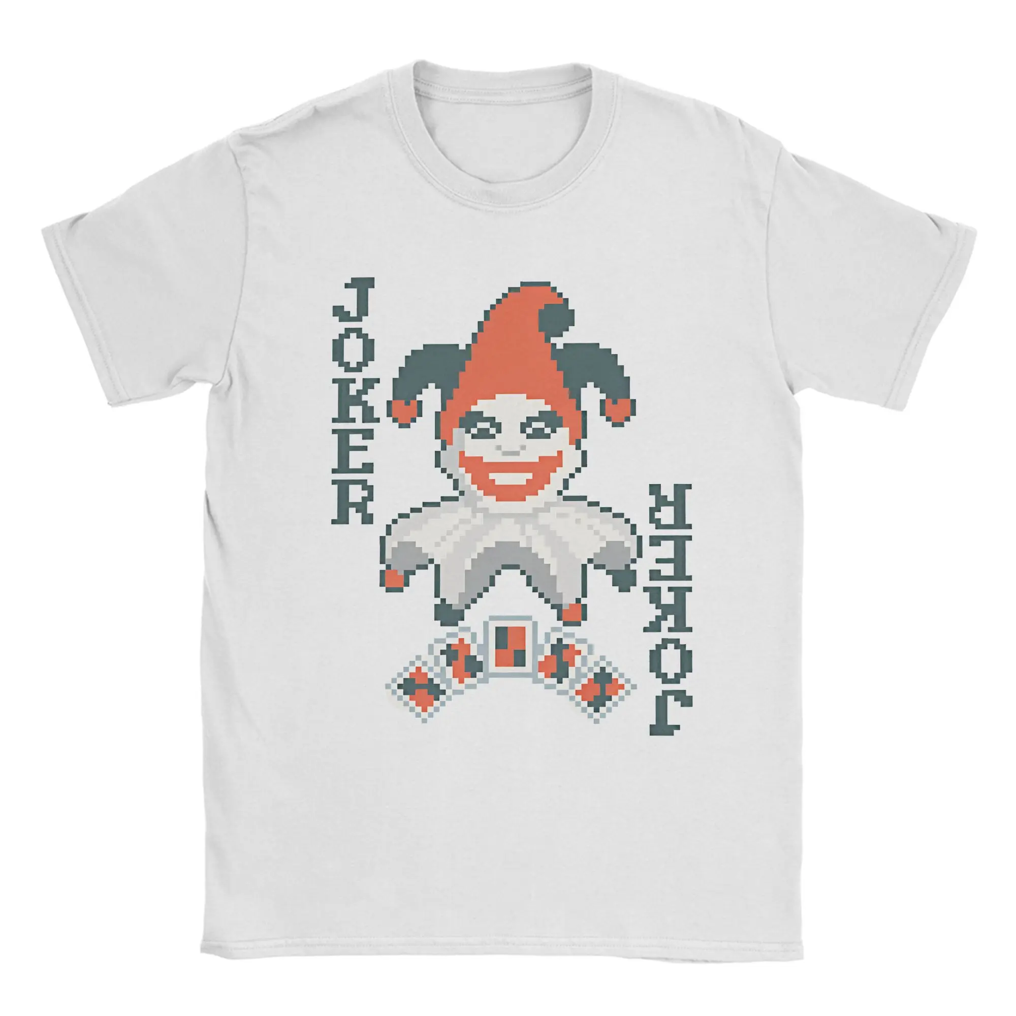 

Футболка большого размера Balatros Game Card Джокер, хлопковые футболки, новинка, футболка для взрослых, летняя повседневная одежда Y2K