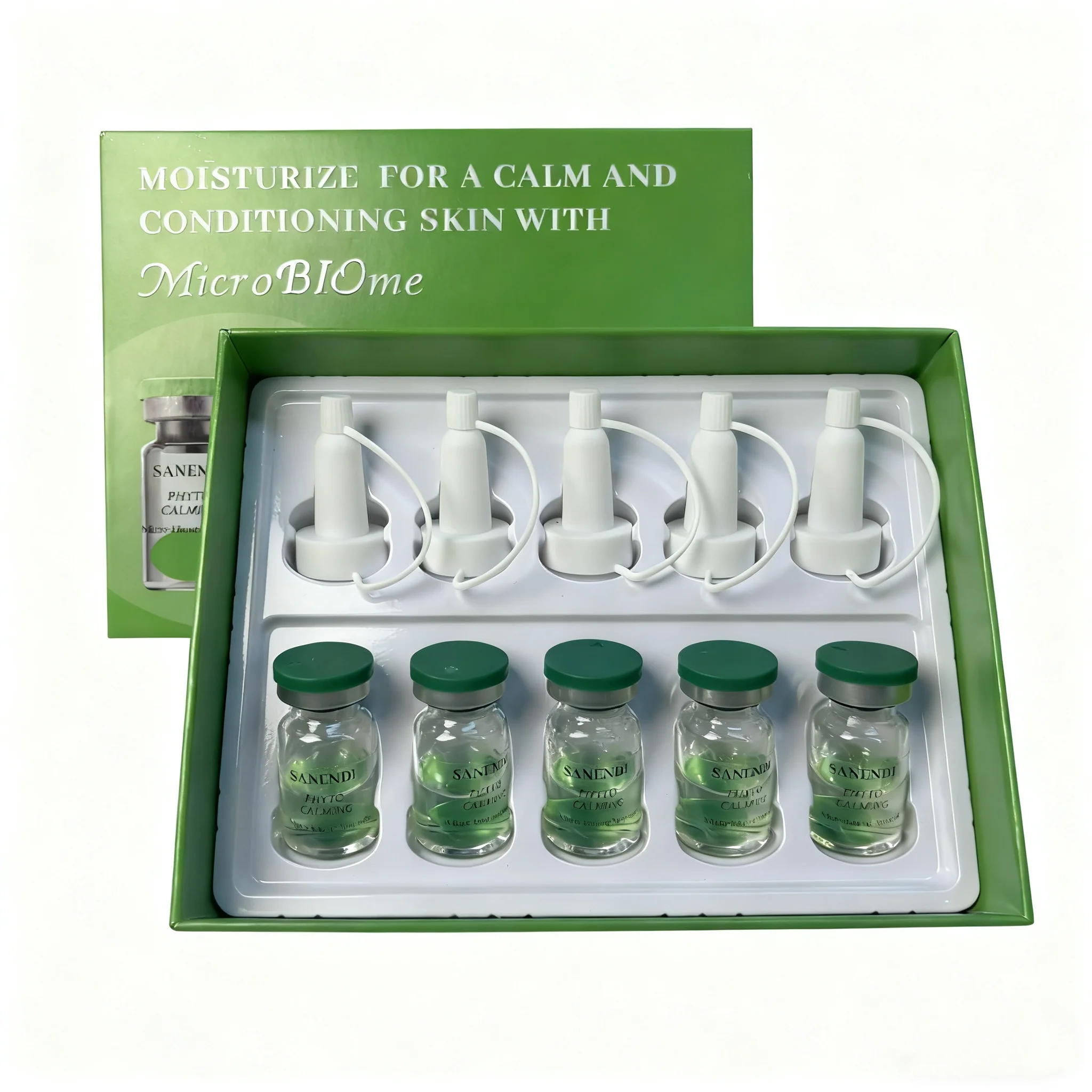 

Microbiome Ampoule for Facial Serum Boosting Deep Hydration with Hyaluronic Acid Panthenol Korean Skincare for Intense Moisture